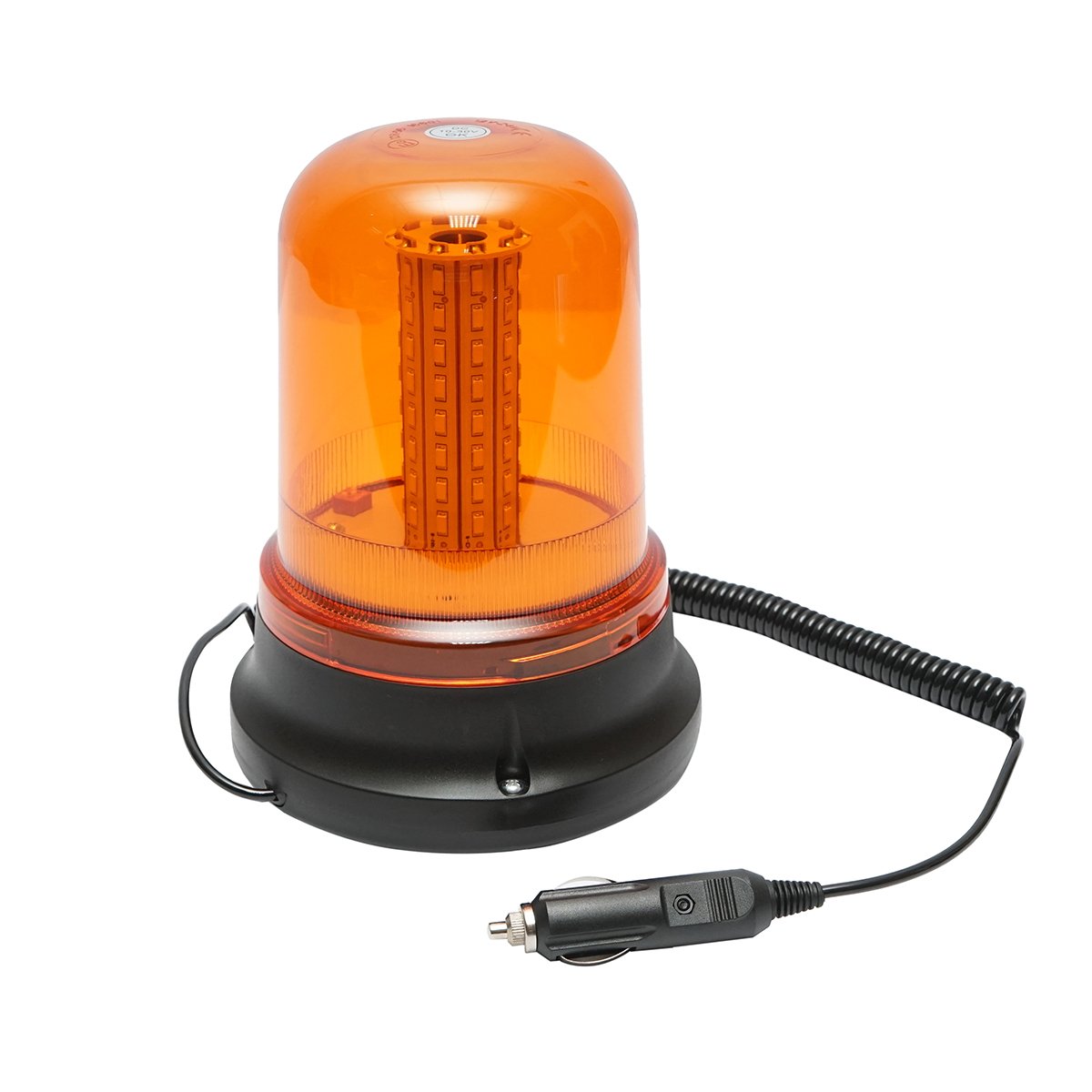Girofar LED 10-30V cu 3 functii, talpa magnetica, alimentare priza bricheta IP65